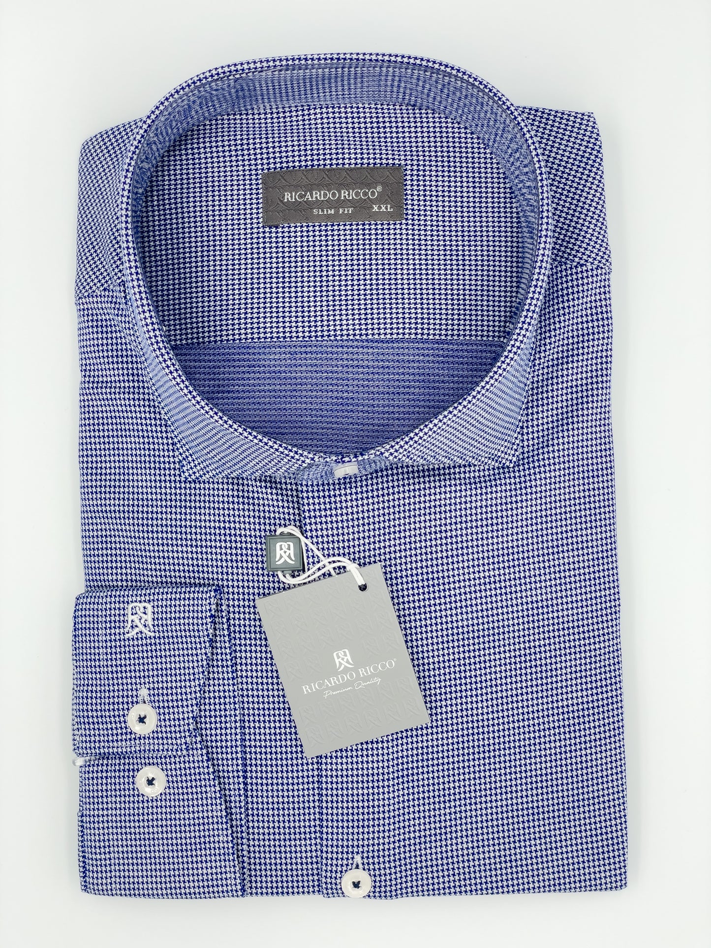 Ricardo Ricco slim 100% cotton shirt